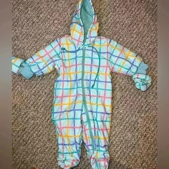 Vintage winter snow suit size 74cm - Picture 1 of 14